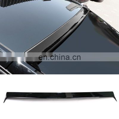 Sport Style ABS Real Carbon Fiber Rear Roof Car Wing For Tesla Model Y 2021