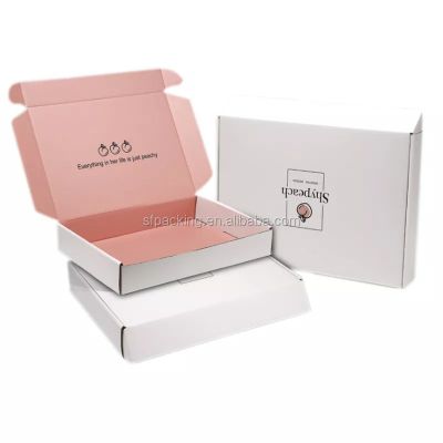 corruagetd paper boxes folding airplane box shipping package