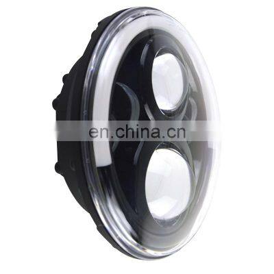 Lantsun для Jeep JL J225 для Jeep Wrangler, светодиодный драконьего головы фонарь с светодиодным кольцом для Jeep JK Wrangler 2007 - 2017 годов photo-5