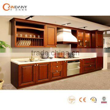import new luxury european style solid wood kitchen cabinet,shiva kitchen