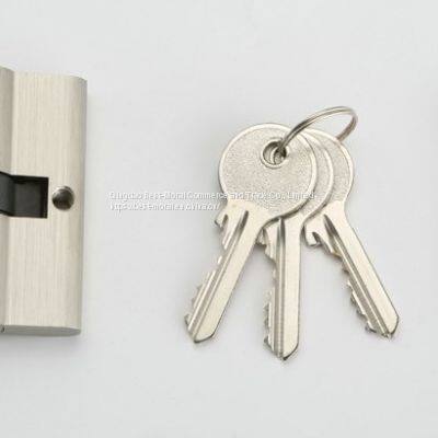 Anti-theft Rust-proof Double Open Euro Profile Brass Lock Cylinder photo-3