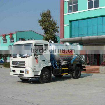 Dongfeng 4x2 sewage suction tanker truck