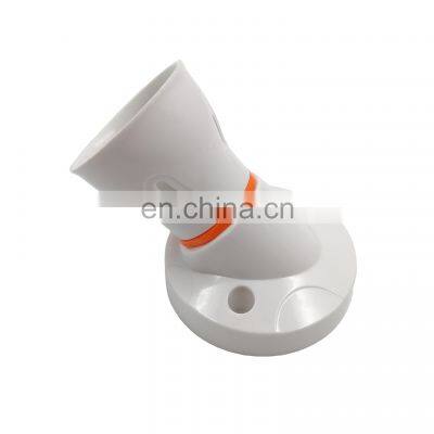 wholesale lamp holder e27 screw shell lampholder plastic material wall lamp holder