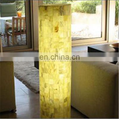 hot selling green onyx gemstone onyx lamps mexico