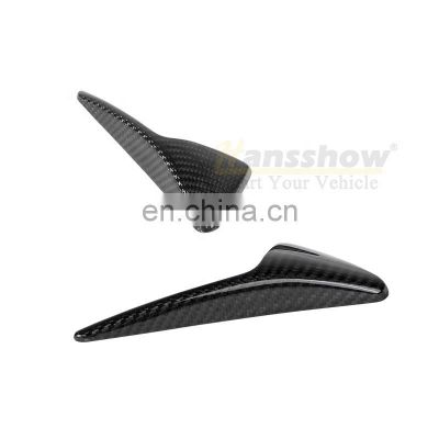 Autoclave Dry Carbon Fiber Side Camera Cover for Tesla Model 3 /Y/X/S Car Side Fender Vent Trim 4pcs/set