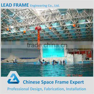 Base price long span roof steel swimming cover