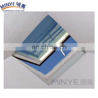 aluminum frame building roof glass skylight/ventilate opening roof skylight home window aluminum skylight