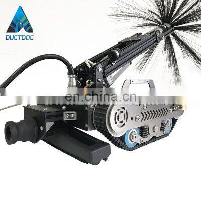 Pipe duct cleaning equipment cleaner robot in brush