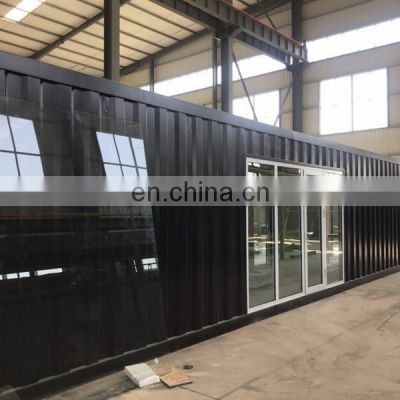 Container prefab restaurant Outdoor fast food kiosk mobile container coffee shop design