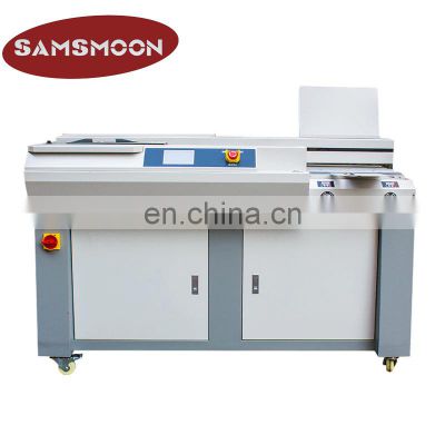 High Speed Frequency Conversion A3 Hardbound Hot Glue Book Binding Machine With CE