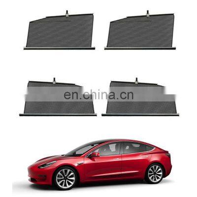 Wholesale Custom-fit Automatic Retractable Sunshade Curtain for Toyota Factory Customized Professional Mold photo-3