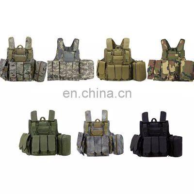 2022 New Cheap Outdoor Multicolor Multi-functional Back Climbing Equipment Vest Tactical Vest photo-5