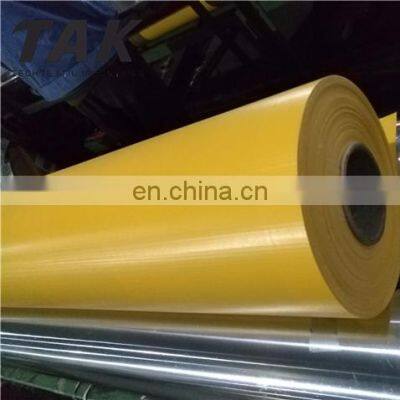 Germany Standard b1 Waterproof 650gsm Canvas PVC Coated Tarpaulin Fabric Roll For Truck Cover Side Curtain photo-4