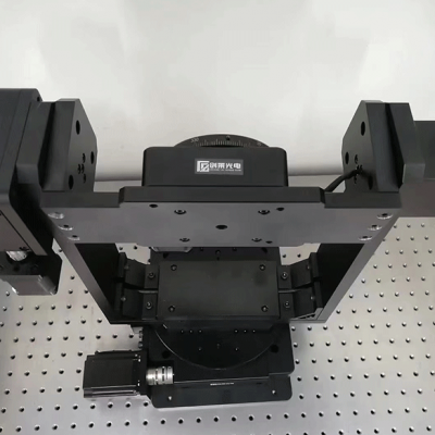 360 ° Electric Integrated Rotating Table XYZ Three-axis Three-dimensional Angle Moving Table Infinite Electric Rotating Table Electric Pan Tilt photo-2