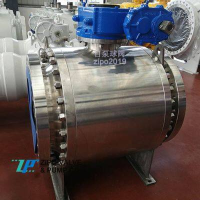 ZIPO Corrosion-resistant Duplex Stainless Steel Offshore Ball Valve photo-3