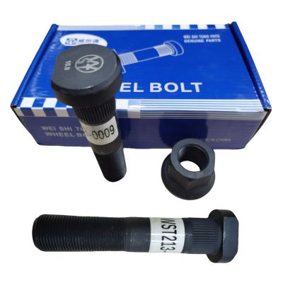 WST213-0009 118mm M22*1.5*107*10.9 3101-00253 3104-00558 wheel hub bolt use for kinglong higer zhongtongbus parts