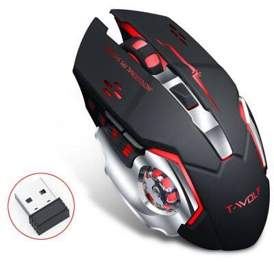 Amazons custom Q14 wireless mouse silent glowing gaming high resolution mouse dual mode business wireless mouse