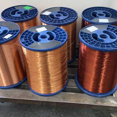 Cable de altavoz esmaltado de aluminio recubierto de cobre aislante Clase 180 para devanado de motores photo-3