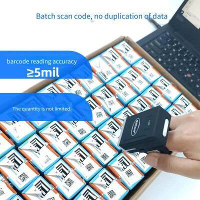 Xingtong Xt3001bhd Packaging Box Multi-barcode Scanner, qr Code Batch Scanning Ring, Wireless Barcode Scanner photo-2