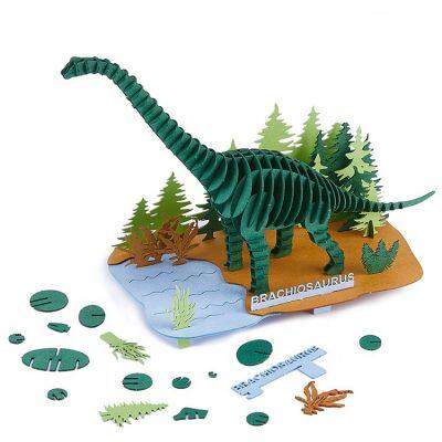 Customized Unique Paper Craft Model 3 d Puzzles Animal Handicraft Christmas Gift Toy