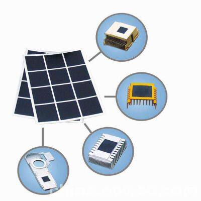 0.3mm Thick Flexible Graphite Sticker, High Thermal Conductivity Natural Graphite Sheet, Graphite Film for Heat Dissipation of Mobile Phone and Tablet Battery Back Covers photo-5