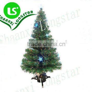 pvc pine needle mixed artificial christmas tree