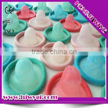 OEM&sample processing colorful condoms
