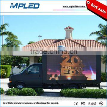 Software with hardware 6mm led screen on the truck ship by sea/ship by air both ok