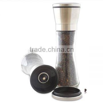 Amazon Hot Sell Kitchen Items Manual Mill Shakers With Adjustable Ceramic Grinder photo-3