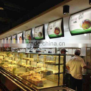 APEX Restaurant Air Cooled Refrigeration Hot Pot Equipment Chafing Dish Order Food Showcase/display Chiller Buffet Equipment photo-5