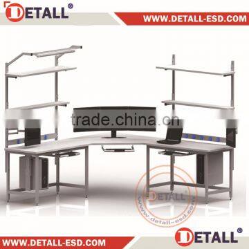 (DETALL) Double Side Workstation Desk With Multi Functional Application photo-4