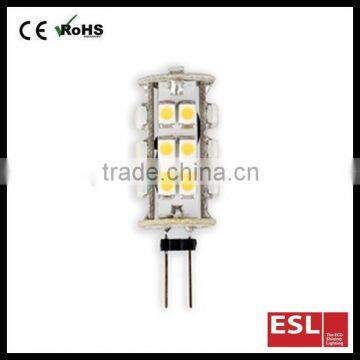 24pcs 3528SMD 1.5W g4 led 12v lamp