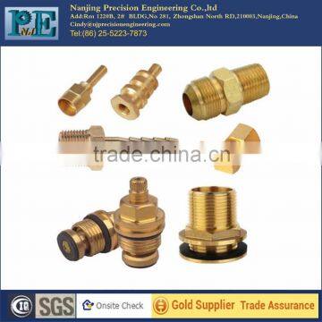 Custom precision casting and machining brass components