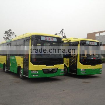 7.4m Rear engine 30 seats city bus with high quality and low price