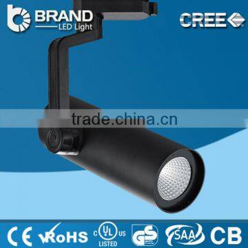 Manfacturer Energy Saving 12w LED Track Light COB LED Track Light 1507 led chip black shell