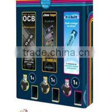 Vending Machine for Rolling Paper, Lighters and Chewing Gum