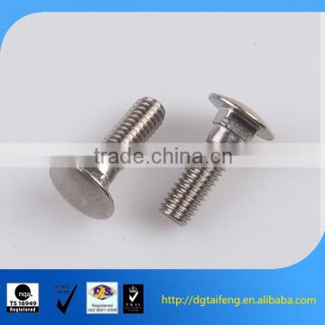 nickel coated carbon steel truss head carriage bolt