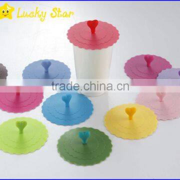 Food grade Silicone mug lid,coffee cup cover universal