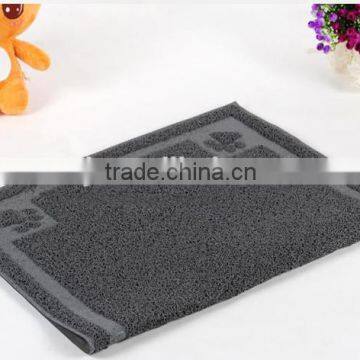 cat litter catcher mat/traps litter/soft on paws/pvc cat toilet mat/pet placemat