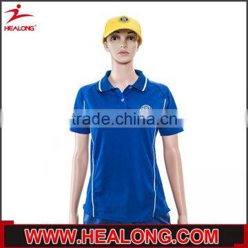 Biggest Factory Screen Print Branded Womens Wear Clothes Polo T Tee Shirt