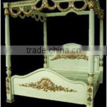 French Canopy Bed Size 6,5,4'6 inch