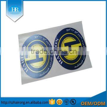 Custom Circular Grid at the End Coated Paper Stickers, Custom Stickers photo-2