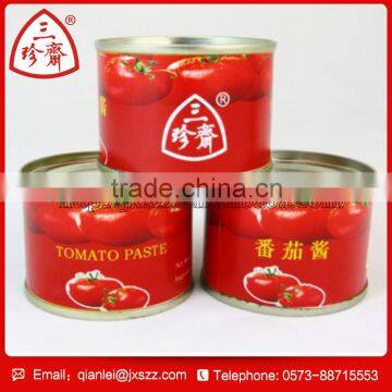 Professional Factory Made Can/Tin 70g price canned tomato paste