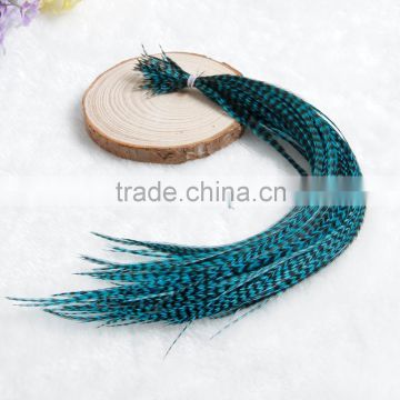 Wholesale Animal Feather Hair Extension Colorful Clip in Hair Extension