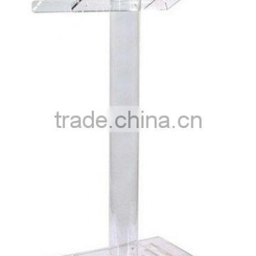 custom clear Acrylic Lectern/music stand/podium/pulpit