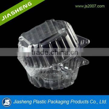 PET disposable plastic vegetables container/clamshell packing