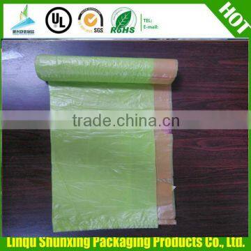 drawstring garbage bags/trash bags/plastic refuse sacks