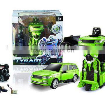 TT651B 2.4G RC TRANSFORM ROBOT TOYS