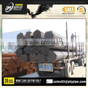 Black Round Mild Steel Pipes Price Q235 photo-4