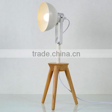 small wooden table lamp wholesale in zhongshan